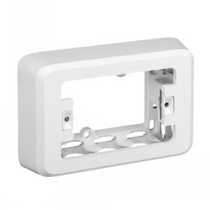 PDL300DMB-VW - PDL Iconic Mounting Block 40mm 1-gang - Vivid White